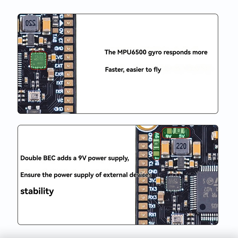 Fpv Drone Flight Controller - 80A+F405/F722 STACK, 13 inç FPV Drone