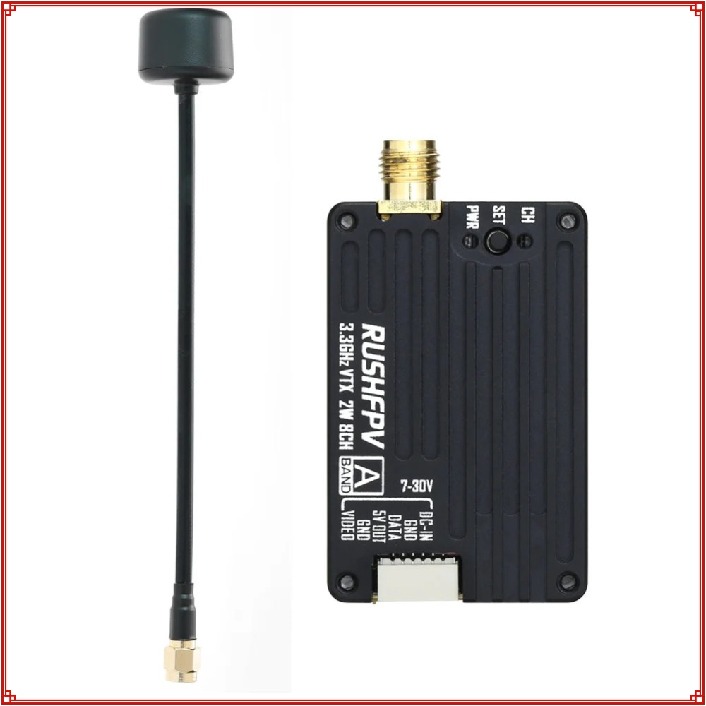 Fpv Drone Antenna - 2026 Yeni RUSHFPV 3.3G 2W VTX