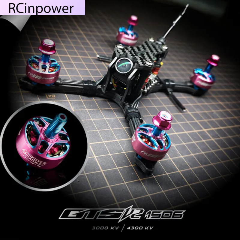 Fpv Drone Bag - RCinpower GTS V2 1506 Fırçasız Motor,