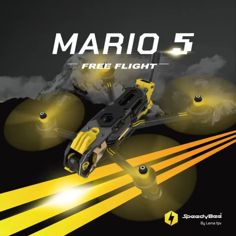 Fpv Drone Propeller - Speedybee Mario 5 O4 Çerçeve Kiti,
